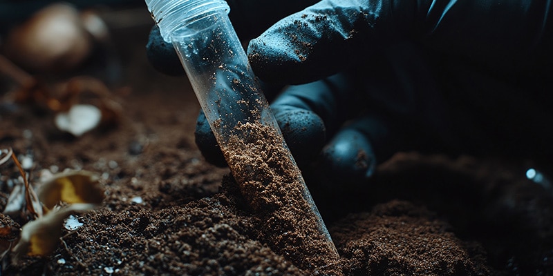 Photo of soil testing in Manchester